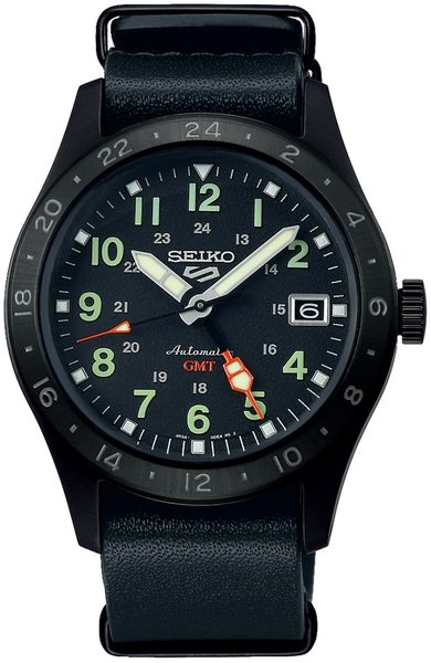 Levně Seiko 5 Sports GMT SSK025K1 + 5 let záruka, pojištění a dárek ZDARMA