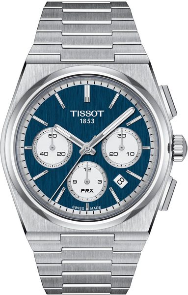 Levně Tissot PRX Chronograph Automatic T137.427.11.041.00 + 5 let záruka, pojištění a dárek ZDARMA