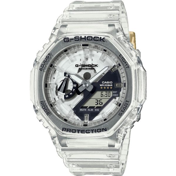 Casio G-Shock GA-2140RX-7AER 40th Anniversary Clear Remix + 5 let záruka, pojištění a dárek ZDARMA