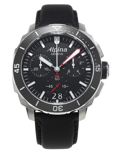 Alpina Seastrong Diver 300 Big Date Chronograph AL-372LBG4V6