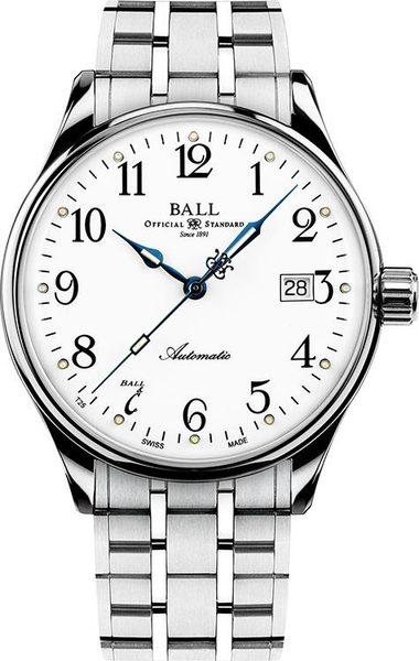 Ball Trainmaster Standard Time 135 Anniversary Limited Edition NM3288D-SJ-WH