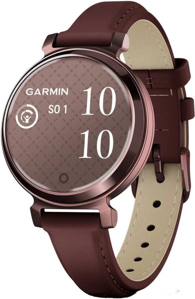 Levně Garmin Lily® 2 Classic Dark Bronze / Mulberry Leather Band 010-02839-03