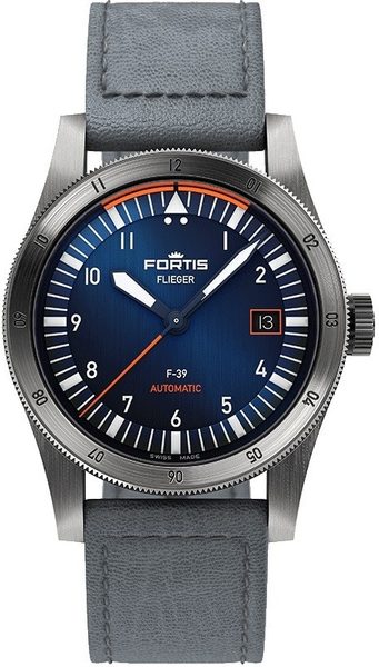 Levně Fortis Flieger F-39 Midnight Blue F4220011 + 5 let záruka, pojištění a dárek ZDARMA