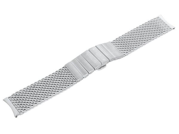 Levně Ocelový tah Zeppelin (mesh) 22mm - 22 mm + 5 let záruka, pojištění a dárek ZDARMA