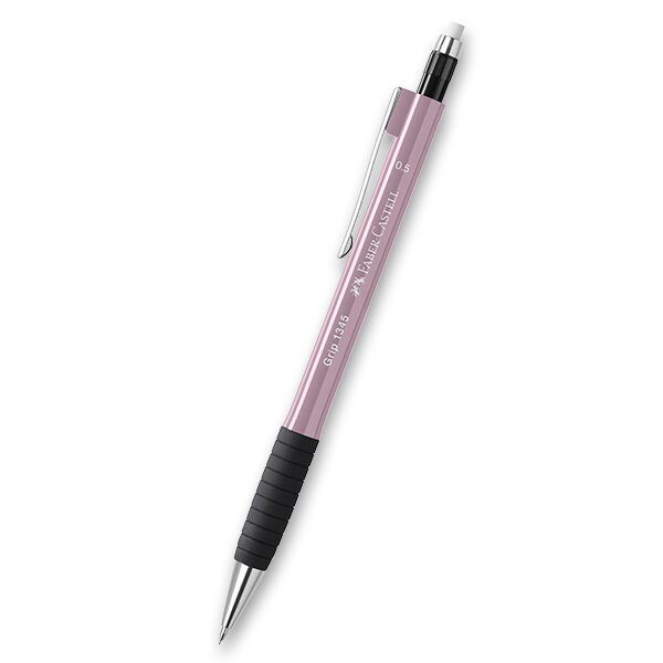 Levně Mechanická tužka Faber-Castell Grip 1345 - Výběr barev 0041/1345 - růžová + 5 let záruka, pojištění a dárek ZDARMA