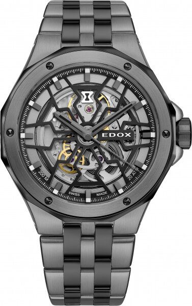 EDOX Delfin Mecano Automatic 85303-357GNMNGN + 5 let záruka, pojištění a dárek ZDARMA