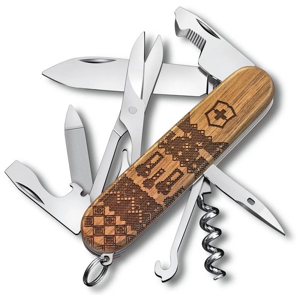 Nůž Victorinox Swiss Companion Wood Spirit Limited Edition 2023 1.3901.63L23 + 5 let záruka, pojištění a dárek ZDARMA