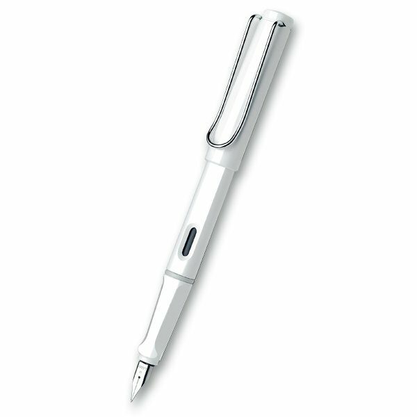 Plnicí pero Lamy Safari Shiny White 1506/019 - Lamy Safari Shiny White plnicí pero hrot B