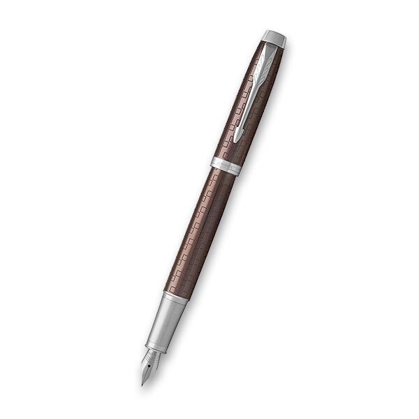 Plnicí pero Parker IM Premium Brown CT 1502/313167 - hrot F (slabý) + 5 let záruka, pojištění a dárek ZDARMA