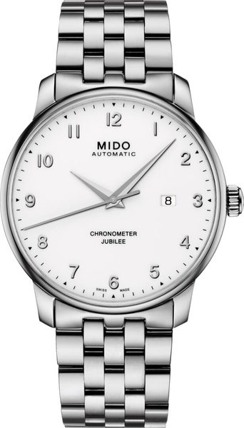 Levně Mido Baroncelli Jubilée Chronometer Silicon M037.608.11.012.00 + 5 let záruka, pojištění a dárek ZDARMA