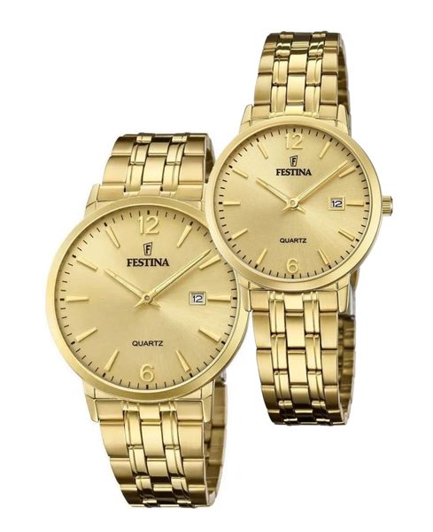 Levně SET Festina Classic Bracelet 20513/3 a 20514/3 + 5 let záruka, pojištění a dárek ZDARMA