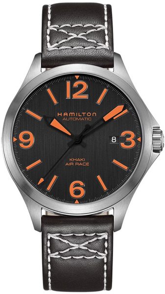 Hamilton Khaki Aviation Air Race Auto H76535731 + 5 let záruka, pojištění a dárek ZDARMA