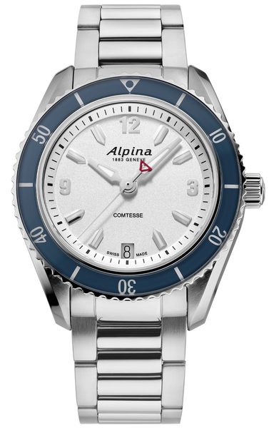 Levně Alpina Comtesse Sport Quartz AL-240S3NC6B + 5 let záruka, pojištění a dárek ZDARMA