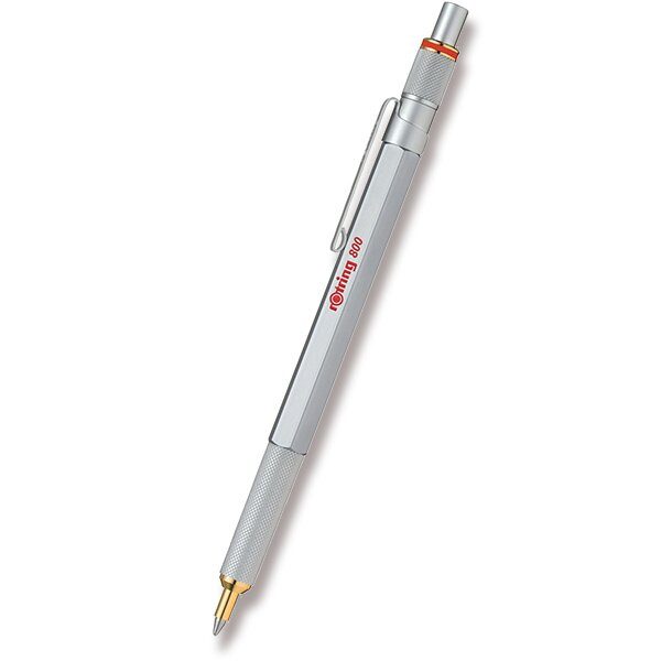 Levně Kuličkové pero Rotring 800 Silver 1520/2032580 + 5 let záruka, pojištění a dárek ZDARMA