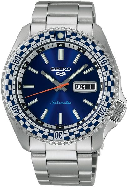 Seiko 5 SKX Sports Style SRPK65K1 Checker Flag Special Edition