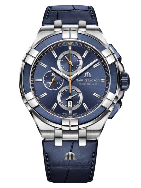 Maurice Lacroix Aikon Chronograph AI1018-SS001-432-4 + 5 let záruka, pojištění a dárek ZDARMA