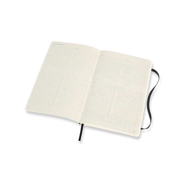 Zápisník Moleskine Professional VÝBĚR BAREV - měkké desky - L, linkovaný 1331/450270 - Zápisník Moleskine Professional - měkké desky tm. zelený