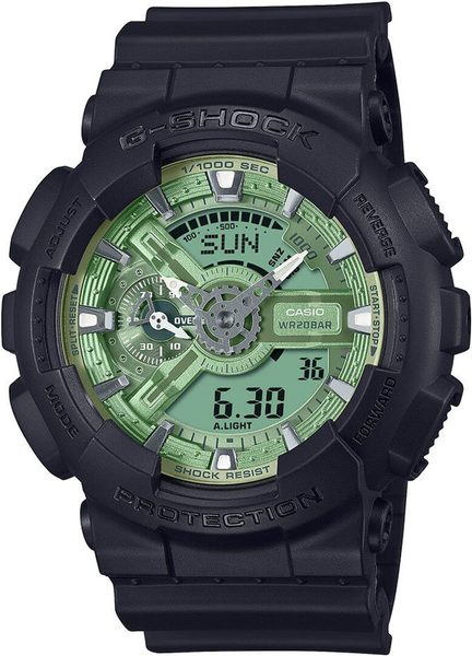 Casio G-Shock GA-110CD-1A3ER + 5 let záruka, pojištění a dárek ZDARMA