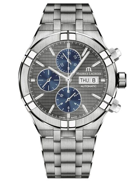 Levně Maurice Lacroix Aikon Automatic Chronograph Titanium AI6038-TT032-330-1 + 5 let záruka, pojištění a dárek ZDARMA