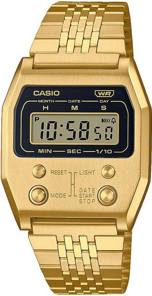 Levně Casio Collection Vintage A1100G-5EF + 5 let záruka, pojištění a dárek ZDARMA