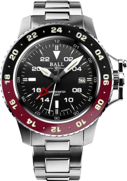 Levně Ball Engineer Hydrocarbon AeroGMT II (42 mm) COSC DG2018C-S3C-BK + 5 let záruka, pojištění a dárek ZDARMA