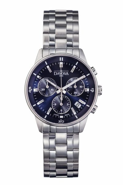 Levně Davosa Vireo Medium Chronograph 168.585.45 + 5 let záruka, pojištění a dárek ZDARMA