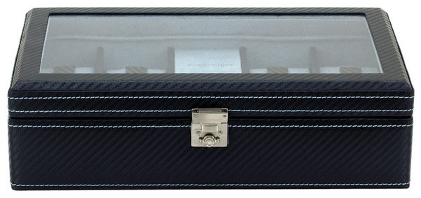 Box na hodinky Friedrich Lederwaren Carbon 32059-5