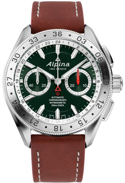 Levně Alpina Alpiner 4 Chronograph Automatic AL-860GRS5AQ6 + 5 let záruka, pojištění a dárek ZDARMA