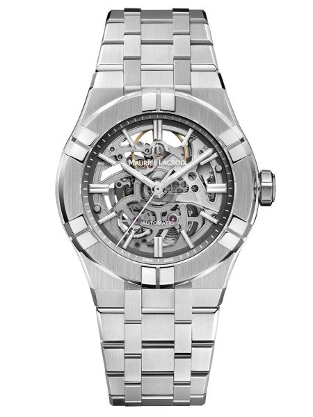 Levně Maurice Lacroix Aikon Automatic Skeleton 39mm AI6007-SS002-030-1 + 5 let záruka, pojištění a dárek ZDARMA