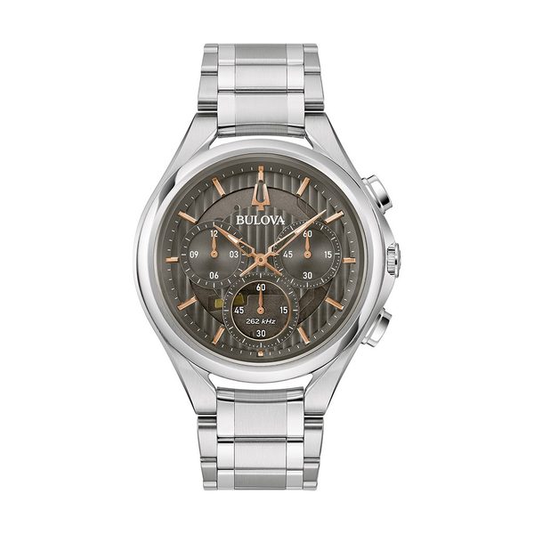 Bulova Curv Classic Chronoghraph 96A298 + 5 let záruka, pojištění a dárek ZDARMA