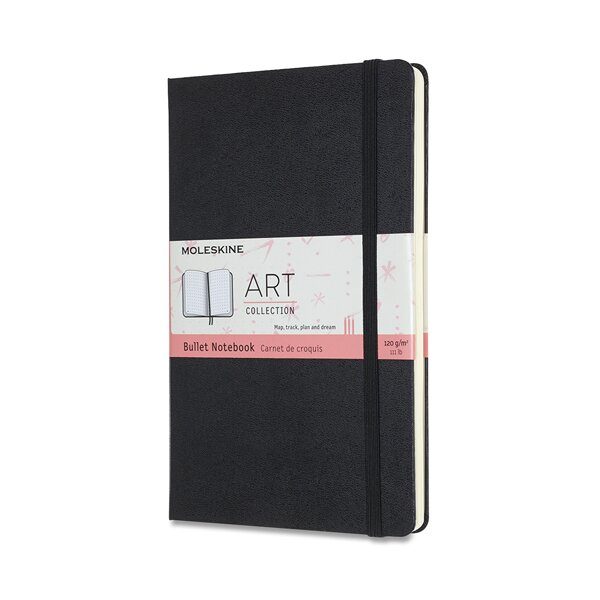 Levně Zápisník Moleskine Art Bullet - tvrdé desky - L, tečkovaný 1331/4017401 + 5 let záruka, pojištění a dárek ZDARMA