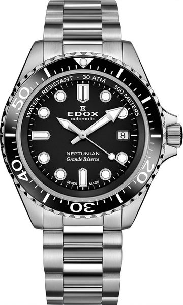 EDOX Skydiver Neptunian Grande Reserve 80801-3NM-NIN + 5 let záruka, pojištění a dárek ZDARMA