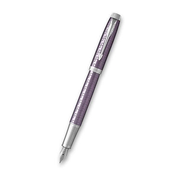 Levně Plnicí pero Parker IM Premium Dark Violet CT 1502/313163 - hrot M (střední) + 5 let záruka, pojištění a dárek ZDARMA