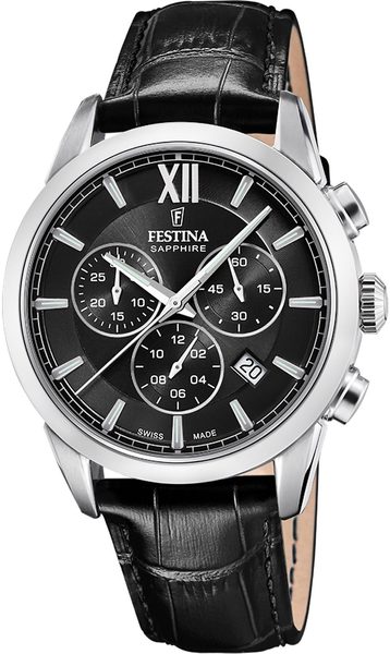 Levně Festina Swiss Made 20041/4 + 5 let záruka, pojištění a dárek ZDARMA