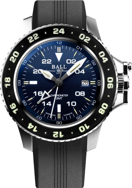 Levně Ball Engineer Hydrocarbon AeroGMT II (42 mm) COSC DG2018C-PC-BE + 5 let záruka, pojištění a dárek ZDARMA