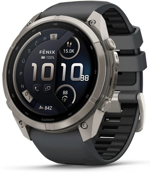 Garmin Fenix® 9 Pro inReach - 51 mm, Titanium Graphite/Black 010-04337-21 + 5 let záruka a dárek ZDARMA
