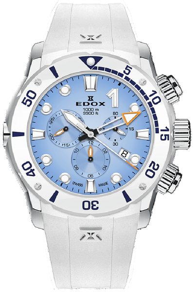 Levně EDOX CO-1 Quartz Chronograph 10242-TINB-BUICDNO + 5 let záruka, pojištění a dárek ZDARMA