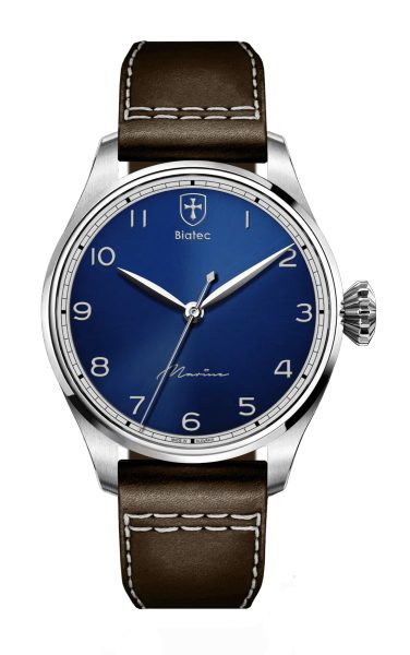 Levně Biatec Marine 01 N - Tmavě hnědý marine řemínek