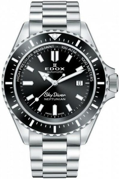 EDOX Skydiver Neptunian Automatic 80120-3NM-NIN + 5 let záruka, pojištění a dárek ZDARMA