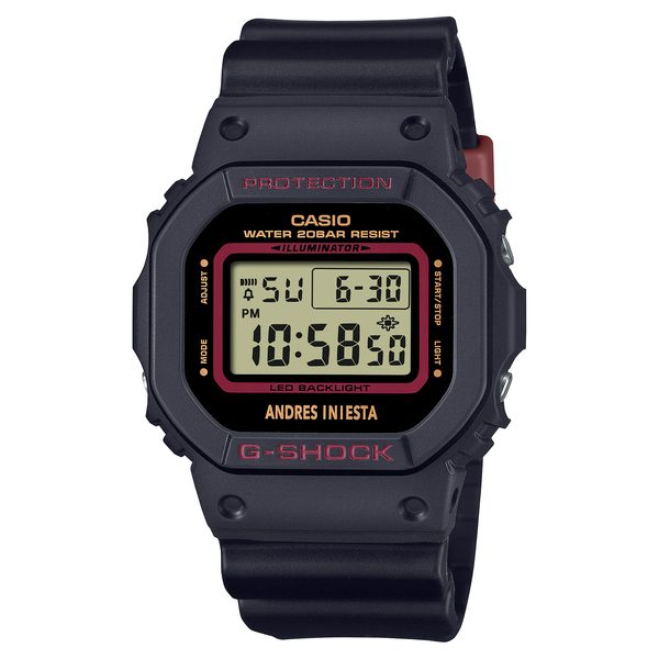 Casio G-Shock DW-5600AI-1ER Andrés Iniesta + 5 let záruka, pojištění a dárek ZDARMA