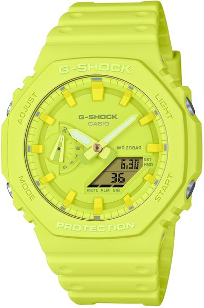 Casio G-Shock GA-2100-9A9ER Tone-on-Tone + 5 let záruka, pojištění a dárek ZDARMA