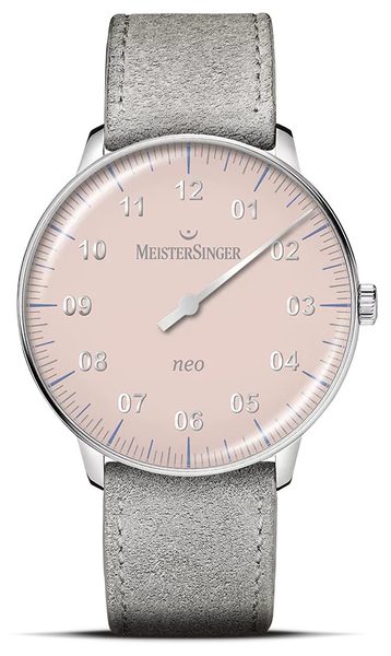 MeisterSinger Neo Special S-NES921S - Šedý kožený řemínek
