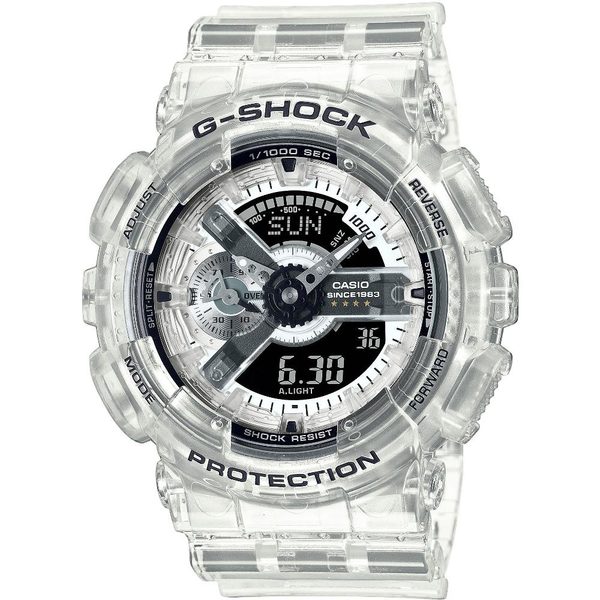 Levně Casio G-Shock GA-114RX-7AER 40th Anniversary Clear Remix + 5 let záruka, pojištění a dárek ZDARMA