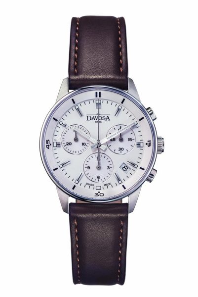 Levně Davosa Vireo Medium Chronograph 167.585.15 + 5 let záruka, pojištění a dárek ZDARMA