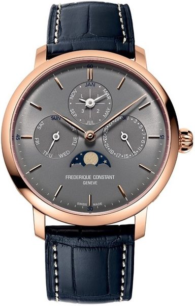 Levně Frederique Constant Manufacture Slimline Perpetual Calendar Automatic FC-775G4S4 + 5 let záruka, pojištění a dárek ZDARMA