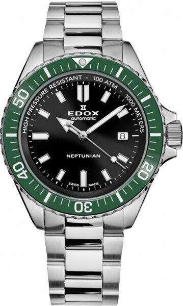 Levně EDOX Skydiver Neptunian Automatic 80120-3VM-NIN + 5 let záruka, pojištění a dárek ZDARMA