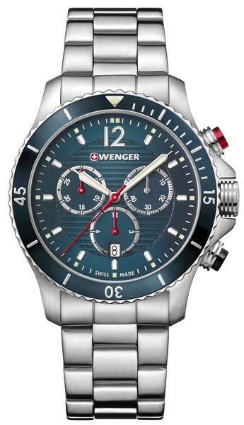 Wenger Sea Force Chrono 01.0643.115 + 5 let záruka, pojištění a dárek ZDARMA