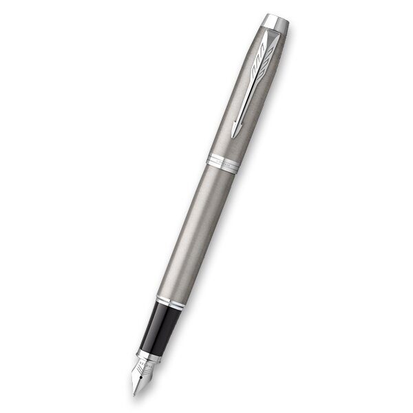 Levně Plnicí pero Parker IM Essential Stainless Steel CT 1502/314363 - hrot M (střední) + 5 let záruka, pojištění a dárek ZDARMA