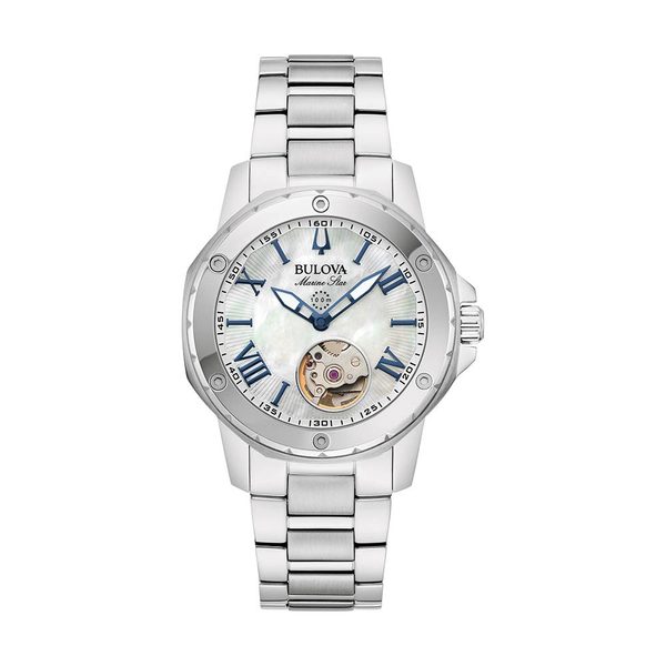 Levně Bulova Marine Star Automatic 96L326 + 5 let záruka, pojištění a dárek ZDARMA