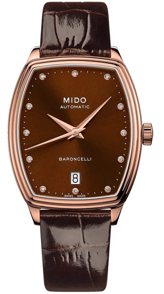 Levně Mido Baroncelli Tonneau Lady M041.307.36.296.00 + 5 let záruka, pojištění a dárek ZDARMA